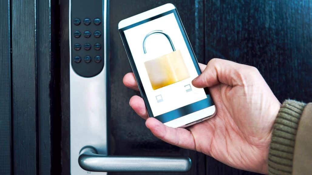 mobiel voor smartlock