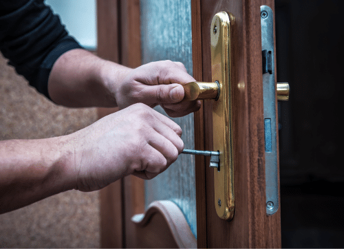slot openen nieuw huis